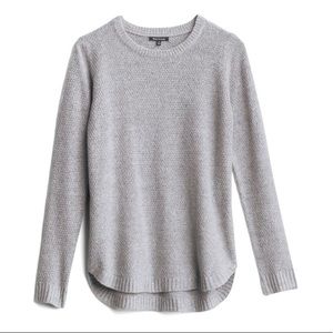 Pink Clover Medium Gray Sweater